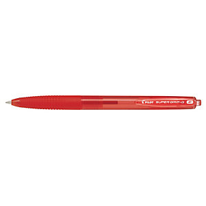PILOT Penna a scatto Supergrip G  - punta 0,7mm - rosso