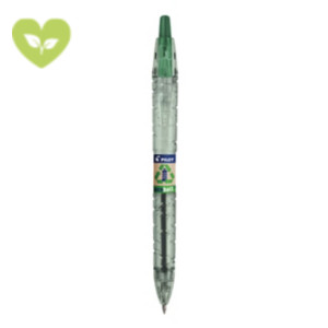 PILOT Penna a sfera a scatto Begreen B2P Ecoball, Verde (confezione 10 pezzi) PILOT Penna a sfera a scatto Begreen B2P Ecoball, Verde (confezione 10 pezzi)