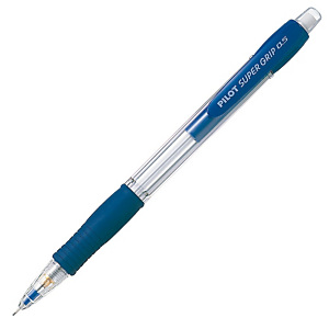 Pilot Portaminas, mina HB de 0,5 mm, cuerpo azul con empuñadura