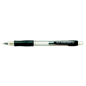 Pilot Portamine Super Grip, Mina HB da 0,5 mm, Nero Pilot Portamine Super Grip, Mina HB da 0,5 mm, Nero