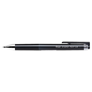 Pilot Roller gel Synergy Point, Punta 0,5 mm, Fusto nero, Inchiostro nero (confezione 12 pezzi) Pilot Roller gel Synergy Point, Punta 0,5 mm, Fusto nero, Inchiostro nero (confezione 12 pezzi)