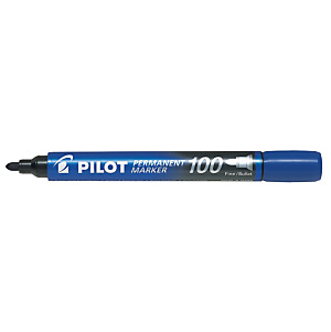 Pilot SCA-100 Marcador permanente multisuperficies, punta cónica de fibra de 1,0 mm, azul Pilot SCA-100 Marcador permanente multisuperficies, punta cónica de fibra de 1,0 mm, azul