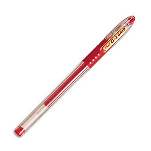 PILOT Stylo à bille pointe moyenne encre gel Rouge corps plastique avec grip caoutchouc +capuchon G1 GRIP PILOT Stylo à bille pointe moyenne encre gel Rouge corps plastique avec grip caoutchouc +capuchon G1 GRIP