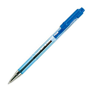 PILOT Stylo bille rechargeable pointe fine rétractable encre Bleue corps plastique cristal BPS-MATIC PILOT Stylo bille rechargeable pointe fine rétractable encre Bleue corps plastique cristal BPS-MATIC
