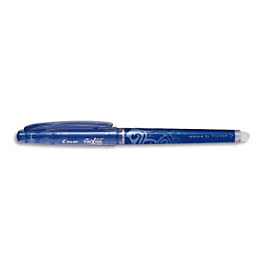 PILOT Stylo Roller FriXion Point, pointe hi-tec fine, s'efface à la gomme en bout de stylo,coloris Bleu. PILOT Stylo Roller FriXion Point, pointe hi-tec fine, s'efface à la gomme en bout de stylo,coloris Bleu.