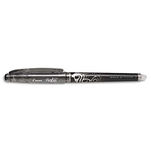 PILOT Stylo Roller FriXion Point, pointe hi-tec fine, s'efface à la gomme en bout de stylo,coloris Noir. PILOT Stylo Roller FriXion Point, pointe hi-tec fine, s'efface à la gomme en bout de stylo,coloris Noir.