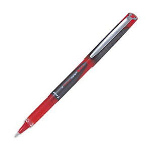 PILOT Stylo roller pointe métal 1 mm encre liquide Rouge + régulateur de débit V-BALL GRIP PILOT Stylo roller pointe métal 1 mm encre liquide Rouge + régulateur de débit V-BALL GRIP