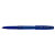Pilot Super Grip G Penna a sfera con cappuccio, Punta media da 1 mm, Fusto trasparente blu con grip, Inchiostro blu (confezione 12 pezzi) - 1