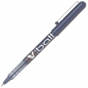 Pilot V Ball Stylo roller encre liquide à capuchon pointe moyenne 0,7 mm bleu Pilot V Ball Stylo roller encre liquide à capuchon pointe moyenne 0,7 mm bleu