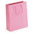 Pink gloss laminated custom printed bags - 180x220x65mm - 1 colour, 1 side - 1