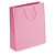 Pink gloss laminated custom printed bags - 250x300x90mm - 1 colour, 1 side - 1