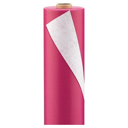 Pinkes Kraftpapier auf der Rolle, 70 cm x 100 m - 1