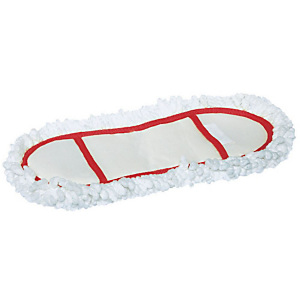 PIPPO Ricambio per Mop Agile , Bianco con bordo Rosso PIPPO Ricambio per Mop Agile , Bianco con bordo Rosso