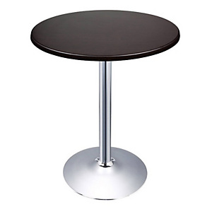 PIQUERAS Y CRESPO Altarejos Mesa baja de cafetería, Ø 60 x 110 cm, negro PIQUERAS Y CRESPO Altarejos Mesa baja de cafetería, Ø 60 x 110 cm, negro