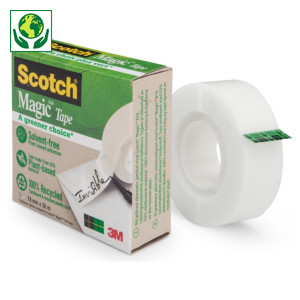 Plakband 100% gerecycled Magic™ Scotch 3M
Plakband 100% gerecycled Magic™ Scotch 3M