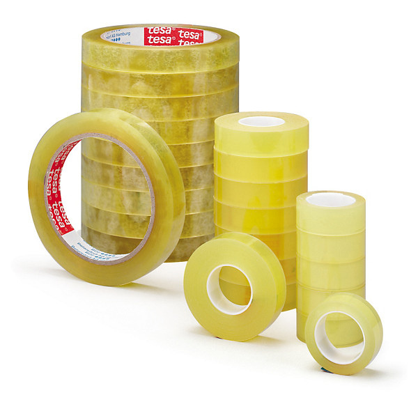 Plakband Tesa van polypropyleenfolie 15 mm x 33 m lang