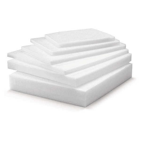 Plancha de espuma de polietileno 40% reciclado 600x400mm 25mm - 1