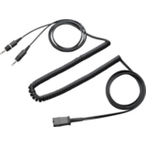 Plantronics, Accessori cuffie, Cavo qd to jack 2 5mm, 64279-02 Plantronics, Accessori cuffie, Cavo qd to jack 2 5mm, 64279-02