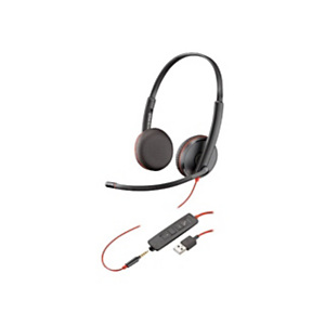 Plantronics Blackwire C3225 Auriculares estéreo USB y jack 3,5 mm Plantronics Blackwire C3225 Auriculares estéreo USB y jack 3,5 mm