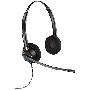 Plantronics Casque EncorePro HW520 filaire et réglable avec micro, type arceau, fonction anti-bruit, noir Plantronics Casque EncorePro HW520 filaire et réglable avec micro, type arceau, fonction anti-bruit, noir