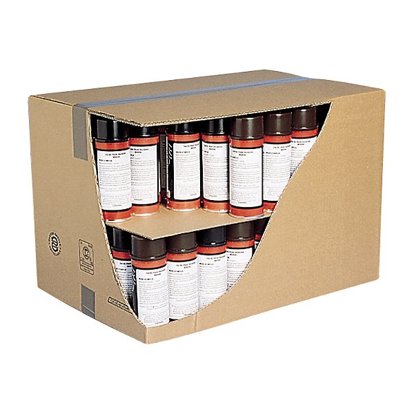 Plaque en carton ondulé simple cannelure 49,5 x 79,5 cm - 2