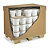 Plaque en carton ondulé simple cannelure 49,5 x 79,5 cm - 3