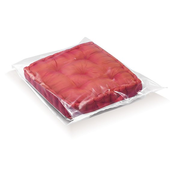 Plastic zak met zijvouwen 100 micron RAJA 30x20x60 cm - 2