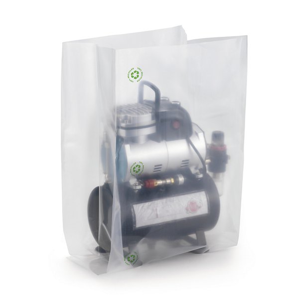 Plastic zak met zijvouwen 150 micron RAJA - 2