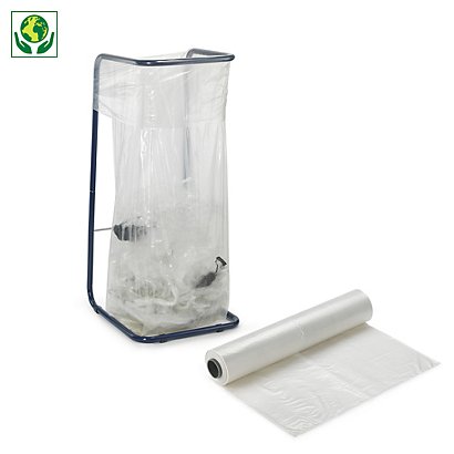 Plastic zak van 400 liter voor vuilniszakhouder - 1