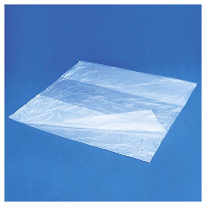 Plastic zakken met zijvouw 12 micron 60x40x100 cm - 1