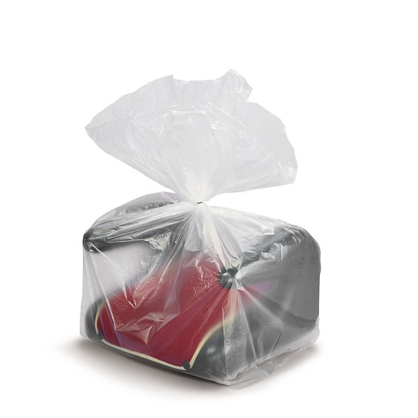 Plastic zakken met zijvouw 12 micron 60x50x120 cm - 4