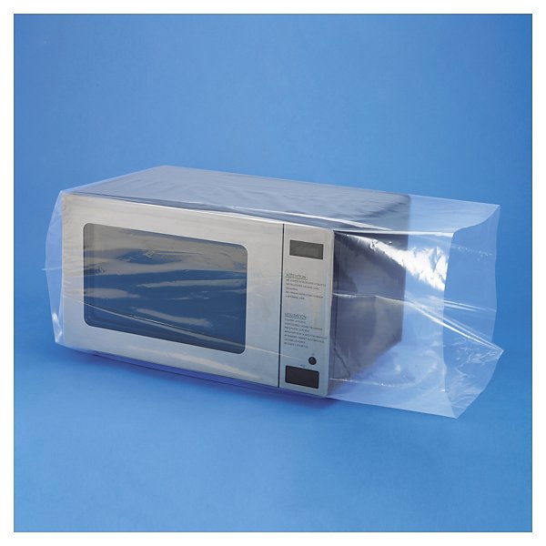 Plastposer med belg 100 my 80x60x160cm - 4