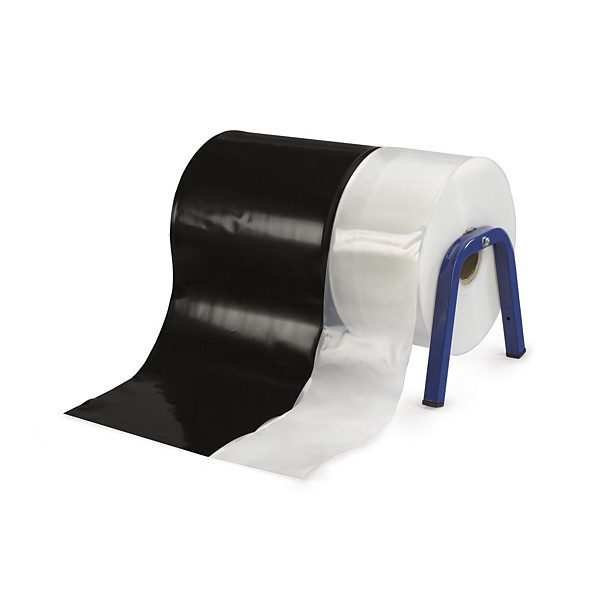 Plastslangar 100 my - välj mellan transparenta eller svarta - 1