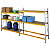 Plateau rayonnage de stockage pour charges semi-lourdes Prorack+ 100x130 cm - 3