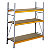 Plateau rayonnage de stockage pour charges semi-lourdes Prorack+ 100x130 cm - 4