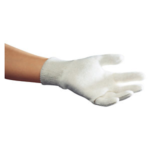 Úpletové bavlněné rukavice