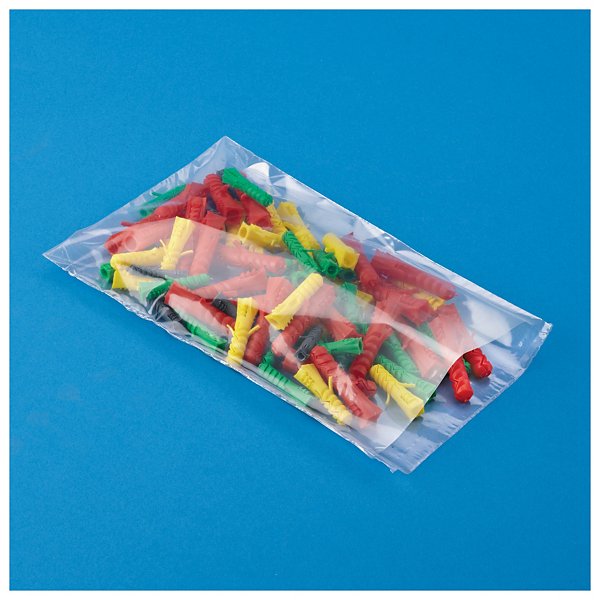 Ploché vrecká 230x310mm, vo zväzku, s perforáciou, materiál LDPE, hrúbka 20µm | RAJA - 3