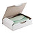 Poštová krabica 120x100x80 mm, biela | RAJAPOST® - 2