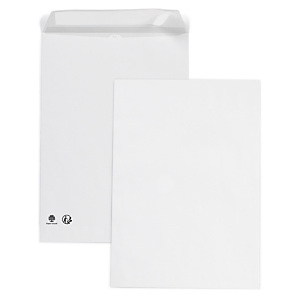 Pochette blanche auto-adhésive avec/sans fenêtre Pochette blanche auto-adhésive avec/sans fenêtre