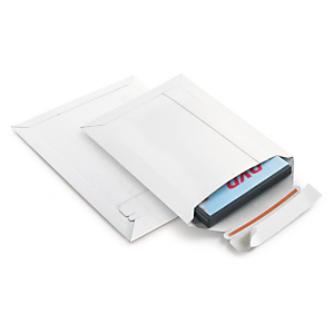 Pochette blanche en carton Lightbag Plus Pochette blanche en carton Lightbag Plus