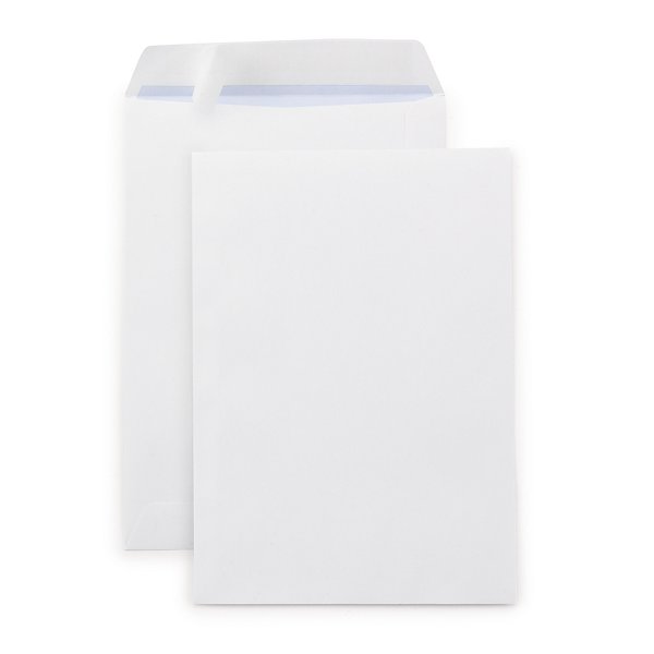 Pochette blanche à fermeture adhésive RAJA - 5