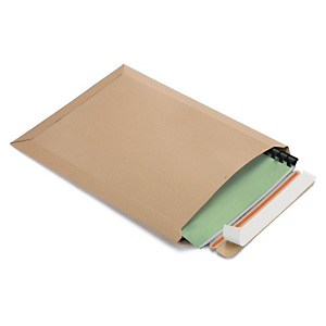Pochette brune en carton Lightbag Plus Pochette brune en carton Lightbag Plus
