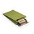 Pochette cadeau kraft vert olive 16 x 27 x 8 cm - 1