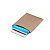 Pochette carton plat recyclée brune fermeture bande adhésive - l.int .31,8 x H.45,3 cm - Lot de 75 - 1