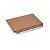 Pochette carton plat recyclée brune fermeture bande adhésive - l.int .33,4 x H.23,4 cm - Lot de 100 - 1