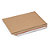 Pochette carton recyclé brune à fermeture adhésive ouverture grand côté - 3