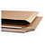 Pochette carton recyclé à fermeture adhésive - Pochette ouverture grand côté 18cm x 16,4cm - 1