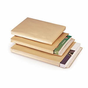 Pochette kraft brune auto-adhésive à soufflets sans fenêtre 229x324 mm Pochette kraft brune auto-adhésive à soufflets sans fenêtre 229x324 mm