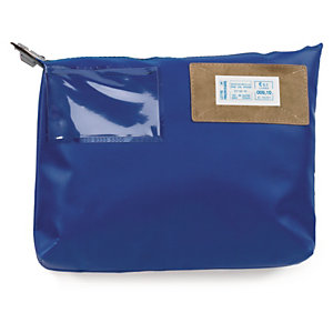 Pochette navette bleue avec soufflet VERSAPAK 50x39 cm