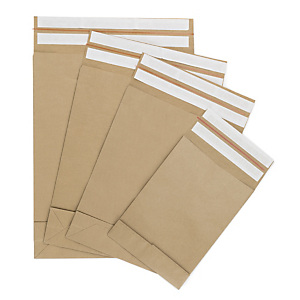 Pochette papier kraft aller-retour à soufflets Pochette papier kraft aller-retour à soufflets